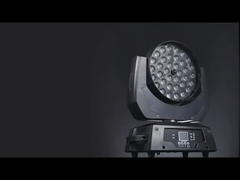 DMX512/Master-Slave/Geluid/Autocontrole Led Zoom Wash Moving Head 36X10W/15W RGBW 4in1