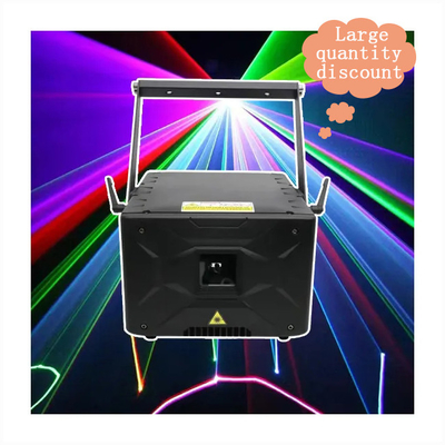 RGB-animatie laser DJ-licht voor discoclub 1-5w RGB full color laser projector licht