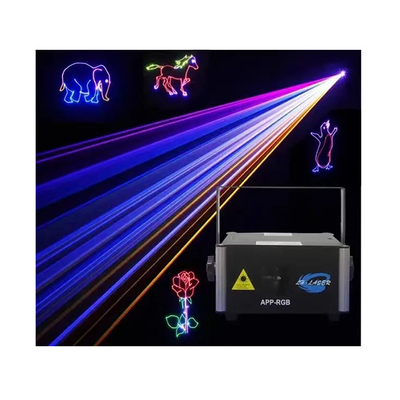 ATG 6W RGB stage laserverlichting voor DMX512 afstandsbediening LED lichten Proje DJ KTV Disco