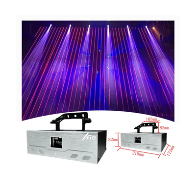 ATG 2W Full Color Animated DIY Disco Laser Light voor DJ Night Club Party Lighting Solution