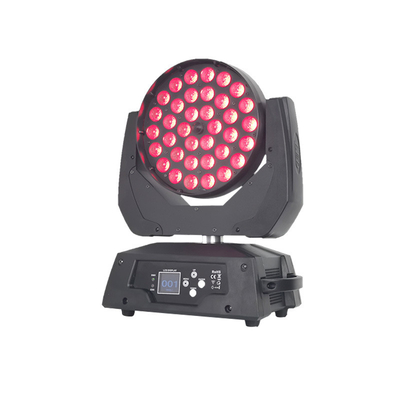 DMX512/Master-Slave/Geluid/Autocontrole Led Zoom Wash Moving Head 36X10W/15W RGBW 4in1