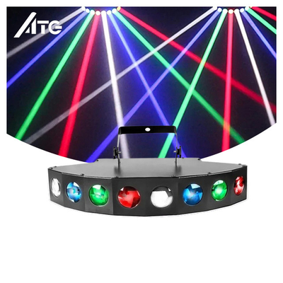 RGBW 4 In1 DMX LED-scanner bewegende koplamp met 50000 uur levensduur
