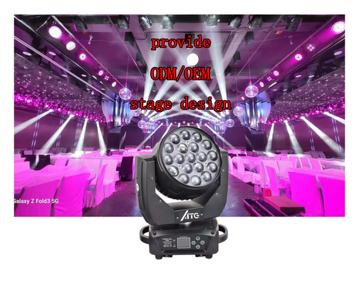 Disco Party Bar Lighting Solutions LitePro DLX Layout 19X15W RGBW Bewegende koplampen