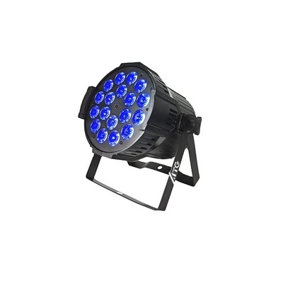 RGBW UV-stem geactiveerd par-licht voor een podiumclubfeest 16,7 miljoen kleurvariaties