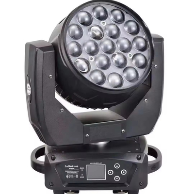 Ondersteuning Dimmer Ja 19pcs Big Bee Eyes LED Moving Head Beam Light voor DJ-apparatuur
